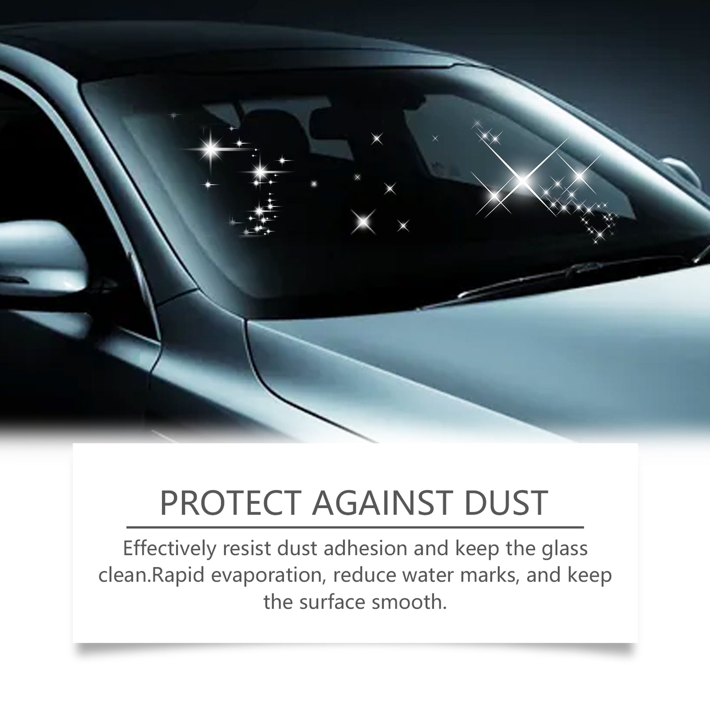 Homonth Car Windscreen Cleaner Windscreen Refurbishment Decontamination Cleaning Oil Film Cleaner