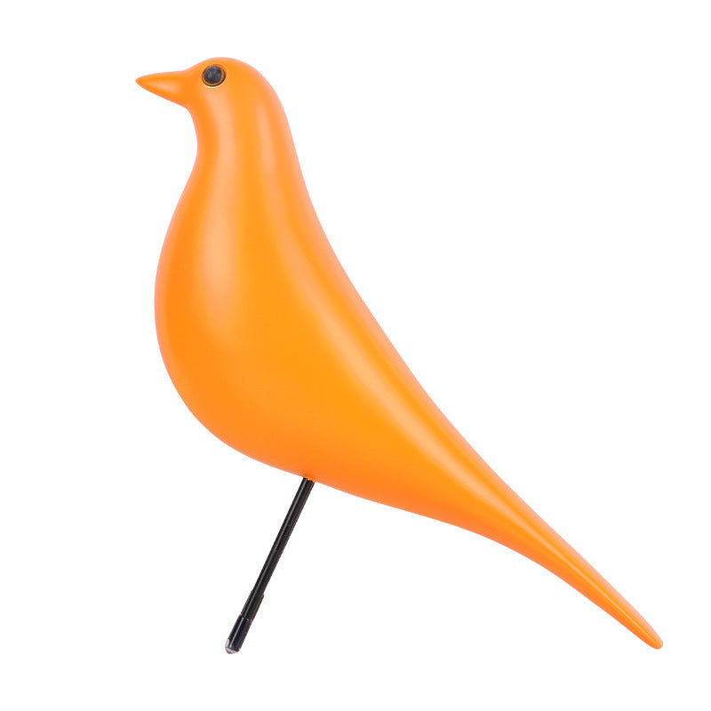 Ornaments Ins Soft Decoration Eames Bird Ornaments Resin Crafts Modern Minimalist Desktop Creative Home Decoration