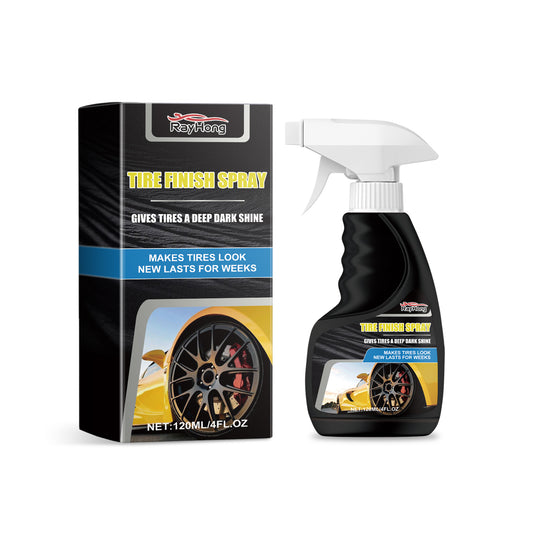 Rayhong Auto Tire Shine Spray Auto Tire Clean Polishing Coating Liquid Coating Agent