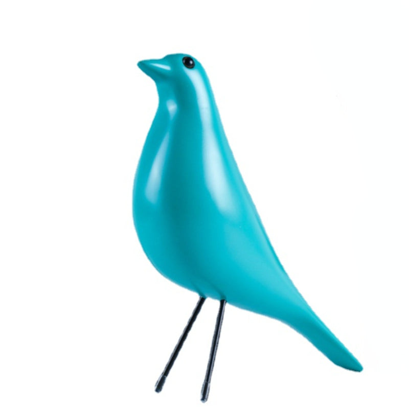 Ornaments Ins Soft Decoration Eames Bird Ornaments Resin Crafts Modern Minimalist Desktop Creative Home Decoration