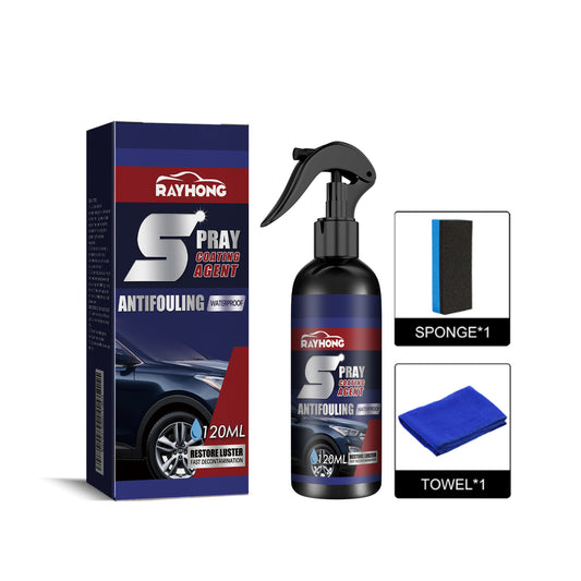 Rayhong Coating Agent Spray, Maintenance Paint Decontamination Blackening Brightening Automotive Coating Nano Coating Spray