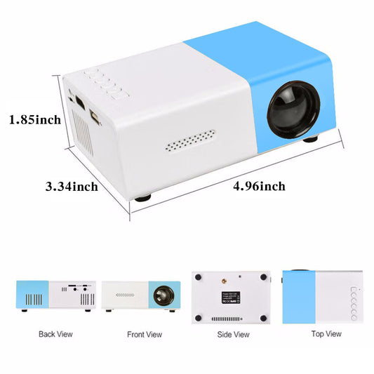 1pc Portable Movie Projector with WiFi, HDMI, USB, and iOS/Android Compatibility - Perfect for Meetings, Office, School, Team Bu